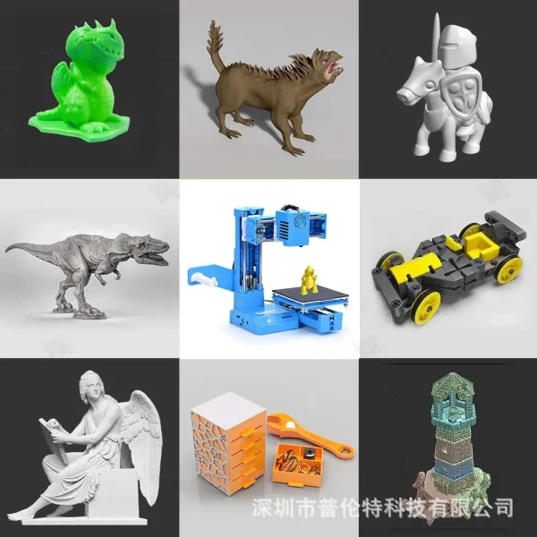 EasyThreed K9 New Mini 3D Printer, Entry 3D for Cross-border E-commerce Toys