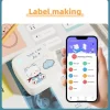 Thermal Mini Printer Portable Inkless Sticker Maker Small Pocket Printer for Children DIY Photo Christmas and Halloween gifts